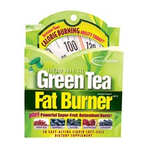 Applied Nutrition 어플라이드 뉴트리션 그린 티 팻 버너 400 mg 30 리퀴드 소프트젤
