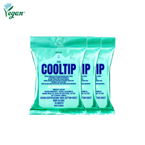 오와이 쿨팁 FRESH 아이스 코튼시트 쿨링티슈 15매 쿨링티슈 3팩 (ohy cooltip ice sheet 3set), 3개