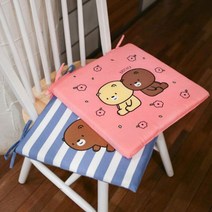 우리 이아가 좋아하는 반지왕2의자 매트 핑크풋 방석 쿠션 2색 패드 슬림