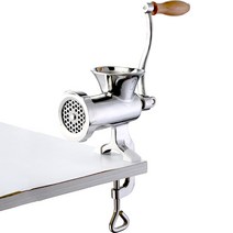 스테인리스 민찌기 고기 분쇄기 소시지 기계 수동, 10호  삼공 칼