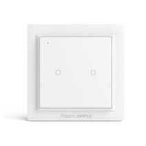 무선스위치 새로운 Aqara Opple 무선 스마트 스위치 홈 앱으로 배선 필요 없음 HomeKit 벽 글로벌 버전, 01 Double Botton