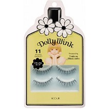 Dolly Wink Eyelash 돌리윙크 속눈썹 인조 아이래쉬, 1개, 11