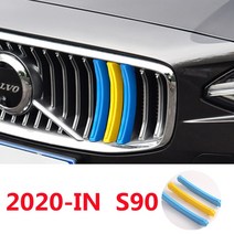 호환용품 파츠 3pcs 자동차 M 스웨덴 색 전면 그릴 볼보 S60L XC40 V90 CC S40 V60 액세서리, 13 R21-IN S90L