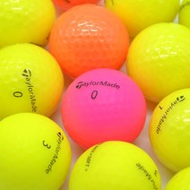 테일러메이드 컬러 A- 등급 30알 골프공 필드용