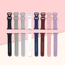 LOZ 엘오제트 애플워치 7 6 4 3 2 SE 세대 호환 스트랩 시계줄 줄질 스포츠 실리콘 밴드 38mm 40mm 41mm 42mm 44mm 45mm, 핑크, 38/40/41mm