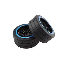 Almencla 알멘클라 2개입 7cm RC카 타이어 내구성 플랫 런 110 업그레이드 휠 림 DIY 액세서리 부품 교체