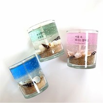 달빛마녀캔들 달빛마녀캔들 7온즈3개 바다 젤캔들 만들기키트 (8364912), 블랙체리 그린