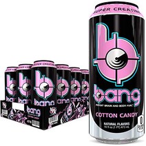 VPX Bang Rtd Cotton Candy 16 Fl. Oz (12 Count), 1