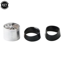 자동차 공기 흡입 터빈 수리 터보 가스 연료 오일 세이버 팬 과급기 호스 직경 65-74mm, silver, silver, 1개