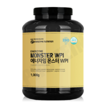 에너자임 몬스터WPI 1000g 분리유청단백질보충제 헬스프로틴 초코맛, 커피1000g
