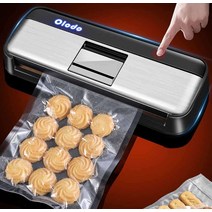 음식 진공 실링 기계 식품 밀봉 비닐 접착기 압축, 실링기+외부 펌핑 튜브+시트백+롤백+재활용백