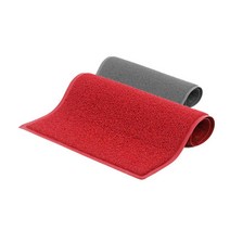 매장 업소용 현관 신발 먼지털이 발매트(중) 베란다 헬스장 식당입구, 1개, 무지 적색 중
