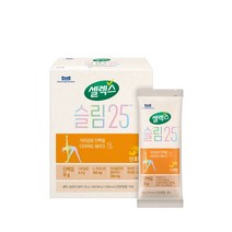 셀렉스 체중조절식 식이섬유 단백질 다이어트 쉐이크 슬림 25 단호박 36g x 10입