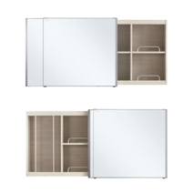 아이보리 슬라이드장 욕실 수납장 거울장 욕실장 수건장 맞춤제작 사이즈제작, 배송방법은 방문수령 or 퀵서비스만 가능합니다