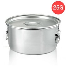 황제경금속 양은 소도아 낮은 식깡 육수통 25G, 단품