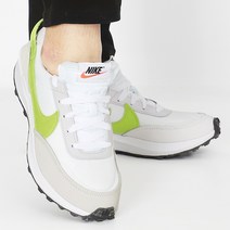 나이키 우먼스 운동화 W 와플 데뷰 WAFFLE BEBUT 베이지&그린