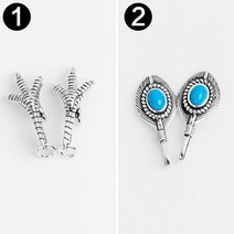 남성 힙합 스텔링 펜던트 목걸이 루이비일라925 실버 네임 타이 실버 인디언 스타일 퍼프