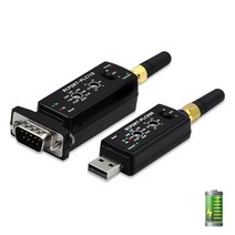 [칩센]PLC프로그램 무선통신솔루션 RCPORT-PLC110SET(+Battery), SET + CIMON 통신케이블(Terminal)