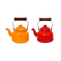 EJIRY/에지리 컬러콜렉션 법랑 주전자 1.6L, 오렌지