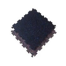 헬스장 체육관 바닥재 고무 바닥 매트 코르크 실내 덤벨 러닝 머신 방음 영역 충격 흡수, 블루블랙 /20MM 두께 /0.25 평방 미터