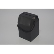 신성박스컴퍼니 (블랙)머그_1p / L100mm x W100mm x H115mm /다용도 캔들 과일청(수제청) 방향제 향초 잼(쨈) 머그컵 답례품 선물포장, 10개입