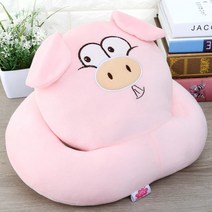 사무실 업드려자는쿠션 엎드려자는 낮잠베개 교실 점심 허그 수면 신기 2553457835, 핑크 큐티 어린돼지 엎드려자는 낮잠베