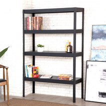 도매링크 고릴라랙 앵글선반-무볼트 조립식 철제선반 진열대, 1개, 고릴라랙 1200x400x1500_4단