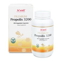 하이웰 프로폴리스 3200mg 250캡슐 1통
