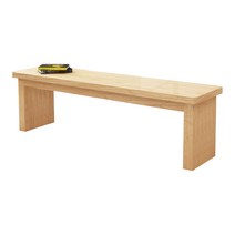 원목 벤치 긴 의자 나무 120cm 장의자 현관 펜션, 80x19.5x42cm 통나무