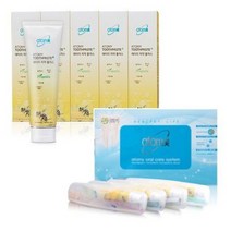애터미 여행용 칫솔세트 4p + 치약 200g x 5p 세트, 1세트