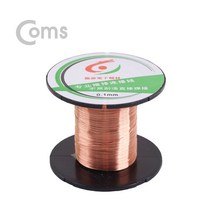 라이트컴 Coms BB812 구리 코일 구리선 0.1mm x 21m 공예 실험 제작 재료 [A] 기타 공구/기계부속품, 선택없음