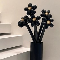 파티아일랜드 DIY 프리미엄 골드 & 블랙 요술풍선 꽃다발 세트, 프리미엄 골드&블랙풍선꽃다발 세트