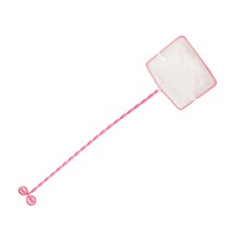 사각 뜰채 5인치 (핑크) - 구피뜰채, 단품
