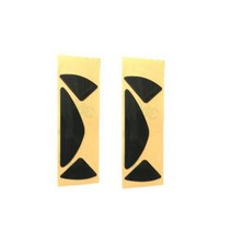 마우스 그립 테이프 20 용 2 대/갑 0.6mm 레벨 피트 스케이트, mouse feet