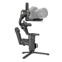 dslr 짐벌 캐논 6dmark2 오막포 zhiyun 크레인 3 s gimble 안정기 서보 팔로우 포커스 6.5kg playload for dslr 카메라 핸드 헬드 짐벌, 검은색