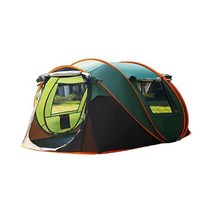 FASTCAMP 원터치텐트 더블레이어 방수방풍 경량 휴대용 야외 캠핑용품 206661, 녹색