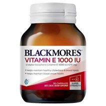 블랙모어스 네추럴 비타민 E 1000Iu 30정 Blackmores Natural Vitamin E 1000IU 30 Capsules
