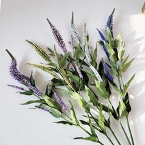 베로니카 라벤더 봄꽃 꽃꽂이 소품샵 조화 5color, 핑크