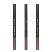 이니스프리 납작 아이브로우 펜슬 0.3g, 1호 석양에 핀 로즈 브라운, 3개