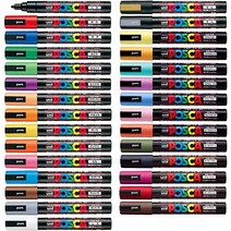 uni posca 유니포스카 미쯔비시 마카 펜 29색 8105