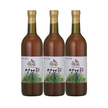 국내산 100% 엉겅퀴 발효액 750ml 3병 5년숙성
