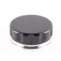 OD 1.5 " 2" 2.5 " 3" 알루미늄 용접 필러 넥 및 캡 오일 연료 서지 탱크 물 라디에이터 및 냉각수 저장소 캡, 04 3inch Black