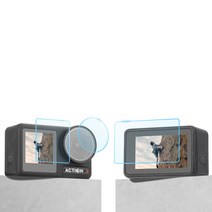 써니라이프 Dji 오즈모액션4 액정보호 강화유리필름, 1개