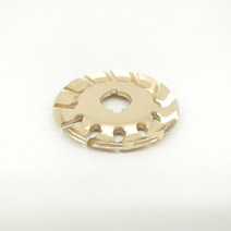초강력 65MM 12T 디스크 그라인더 휠 골드