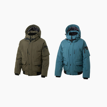 코오롱스포츠 남녀공용 안타티카 구스 숏다운 다크셀라돈 고어텍스 2L 필파워800 RDS 패딩 JWJDW20251DCE