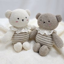 마벨앙쭈 유기농 오가닉 애착인형 애착손수건, 38.오리 - 브라운칼라-XL, 포장박스추가