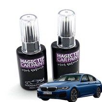 매직팁 2021 BMW 5시리즈 카페인트 보수페인트 문콕 붓펜, 416카본블랙, 1개