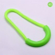 PVC 지퍼 풀 코드 믹스 컬러 헤드 풀러 엔드 핏 로프 태그 픽서 의류 가방 액세서리 5 개/묶음, Color 5