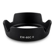 Eazedream 캐논 Ew-60C 600D 550D 450D 650D 카메라 18-55 Slr 렌즈 58Mm 그늘, 하나, 1개