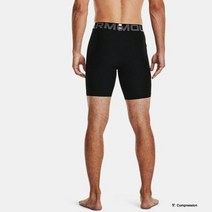 언더아머 [갤러리아] 언더아머 레깅스 남성 HeatGear® 아머 컴프레션 쇼츠 1361596-001